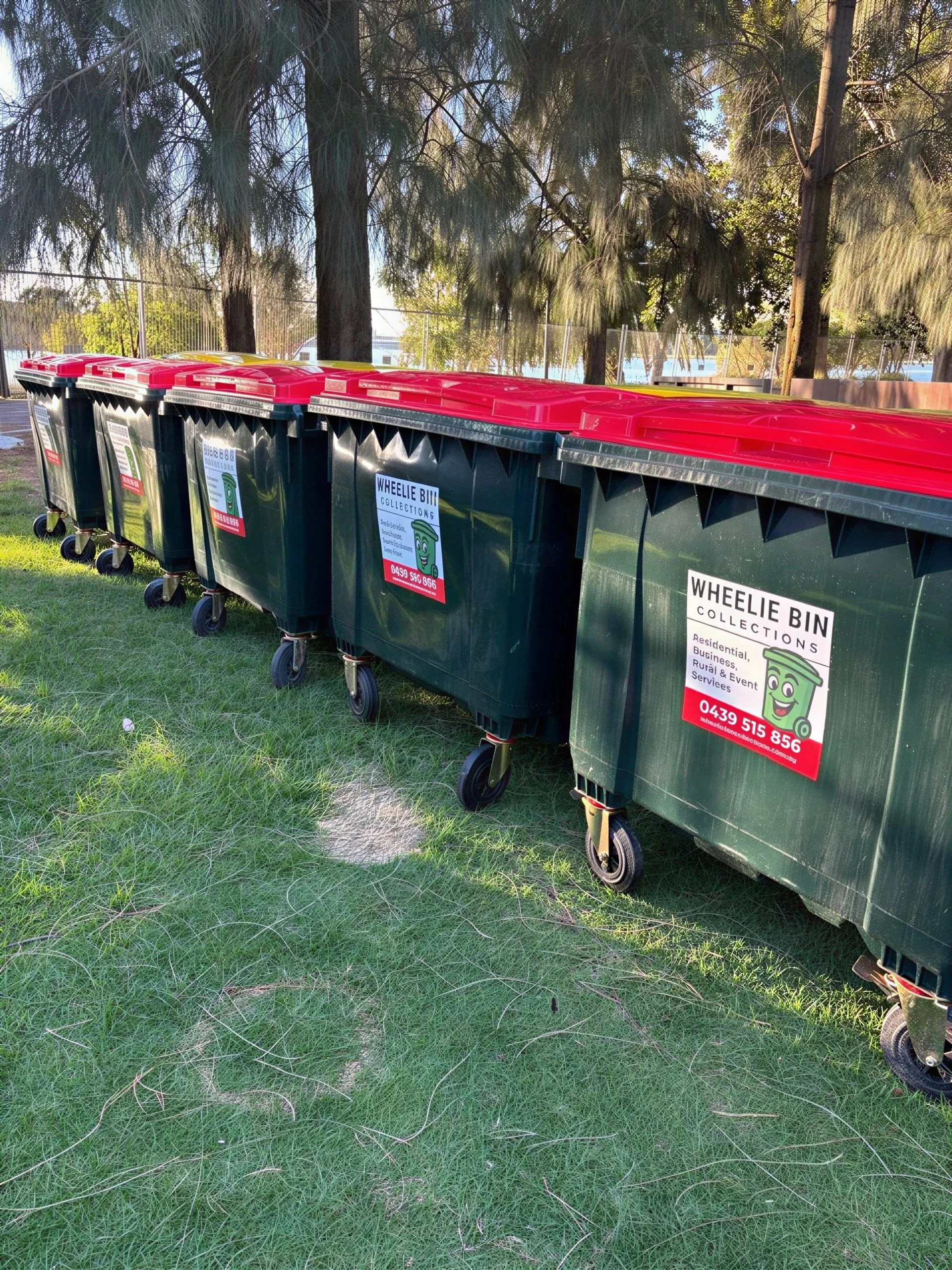 Event wheelie bins