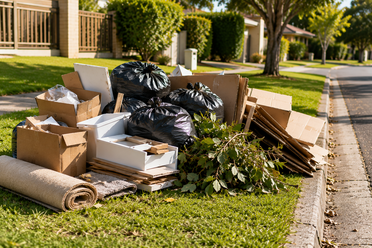 Ad hoc verge waste collection and rubbish pick up in Perth