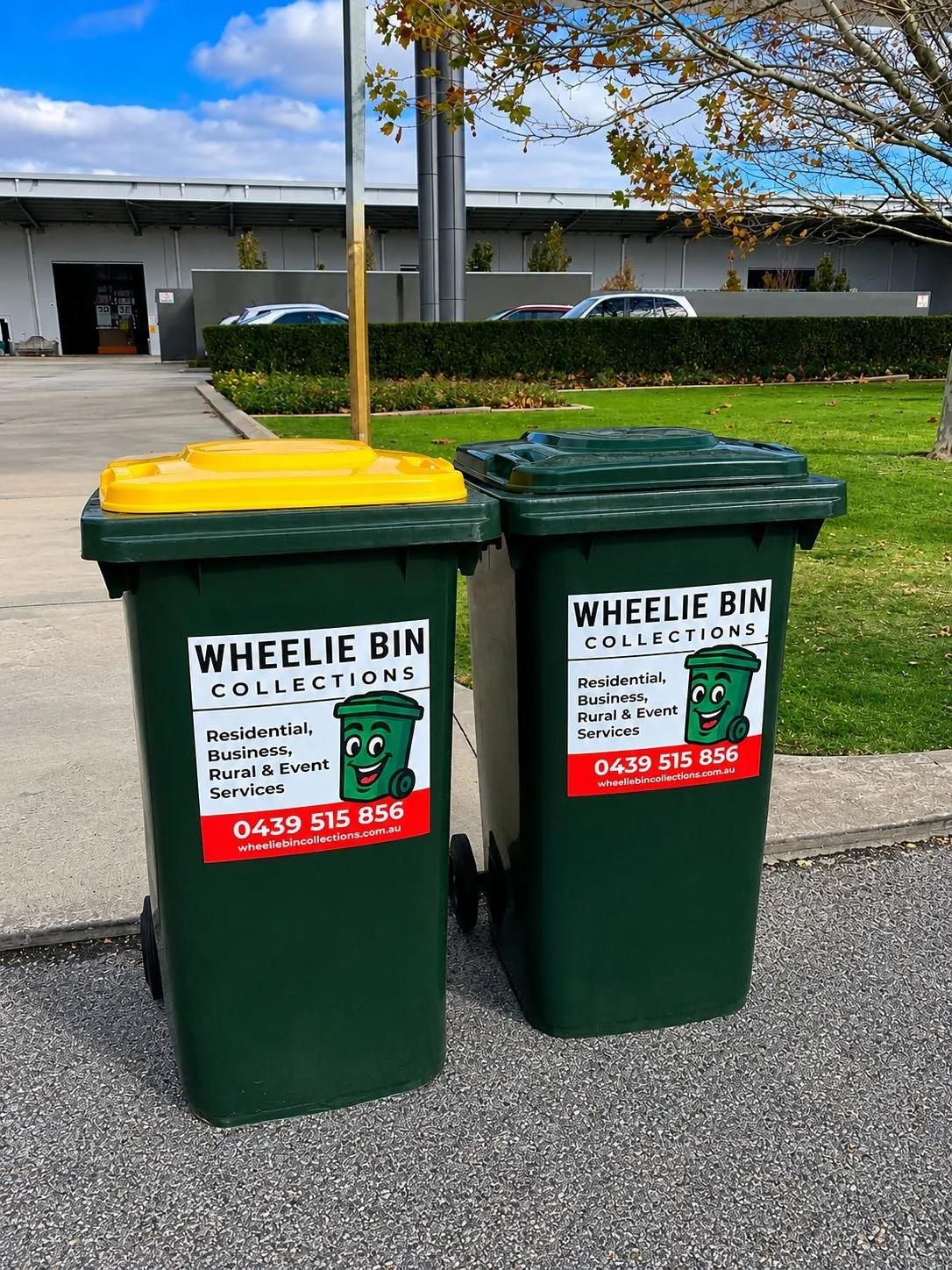Business recycling and waste bins in Perth