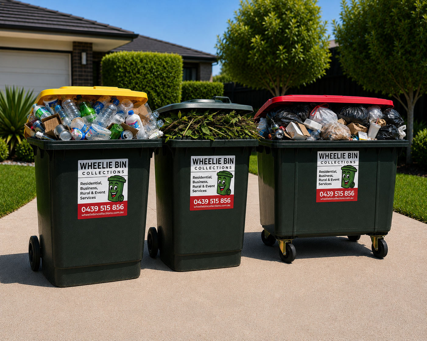 Wheelie Bin Waste Types
