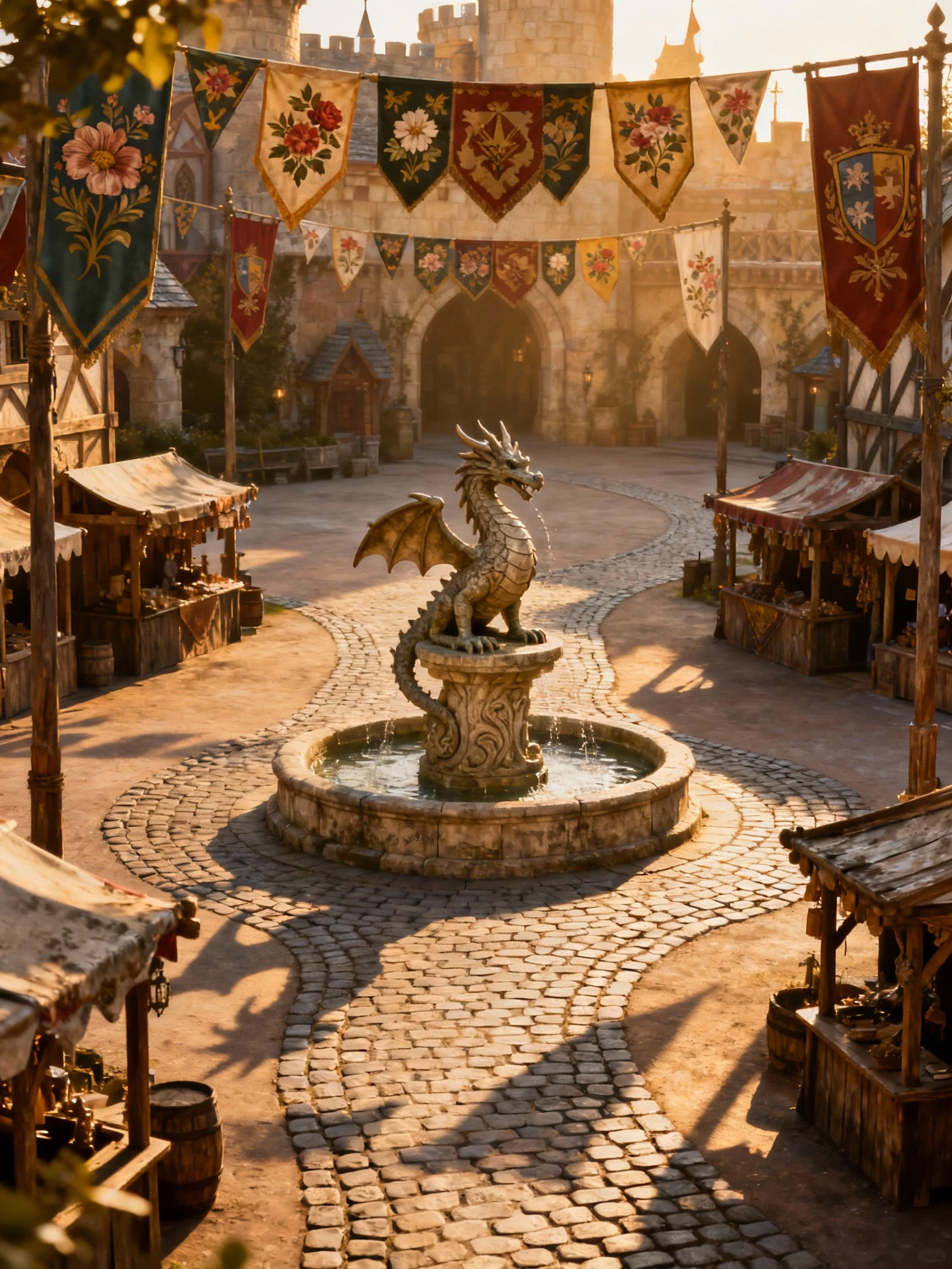 Dragon Flight Courtyard