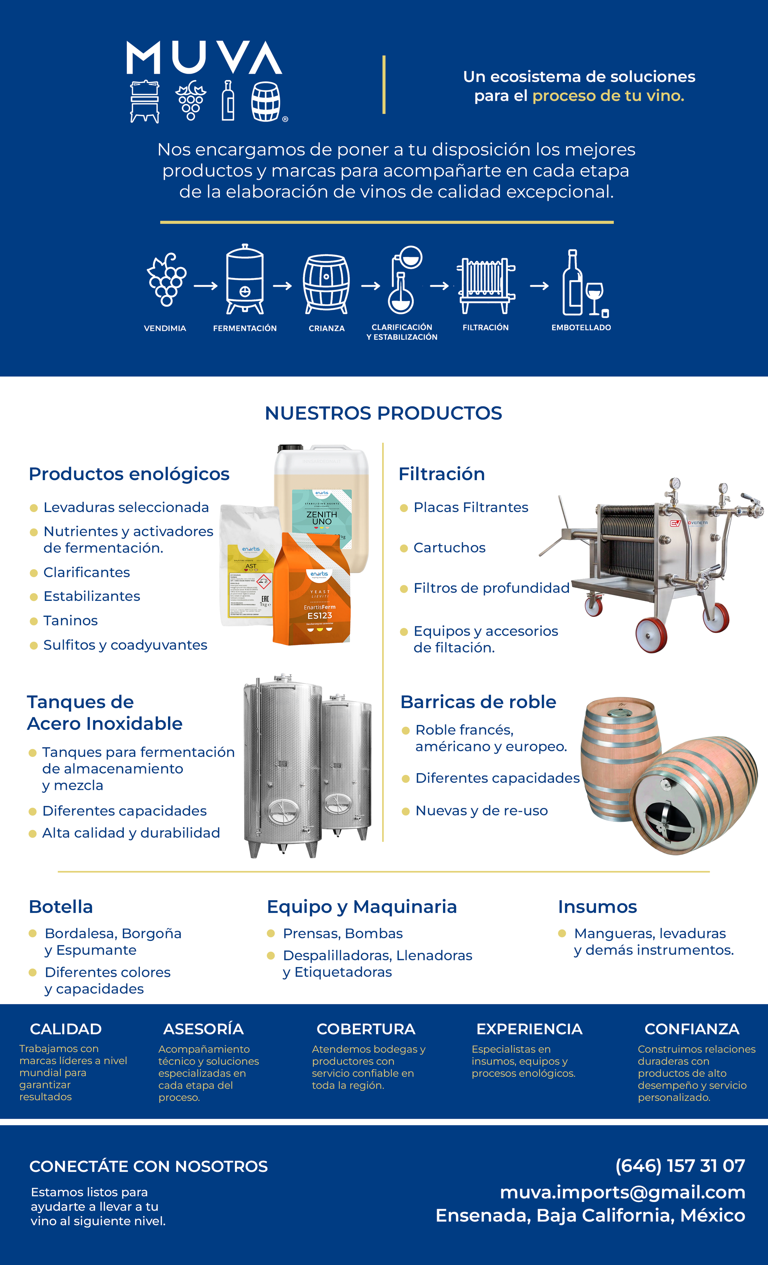 Flyer promocional MUVA