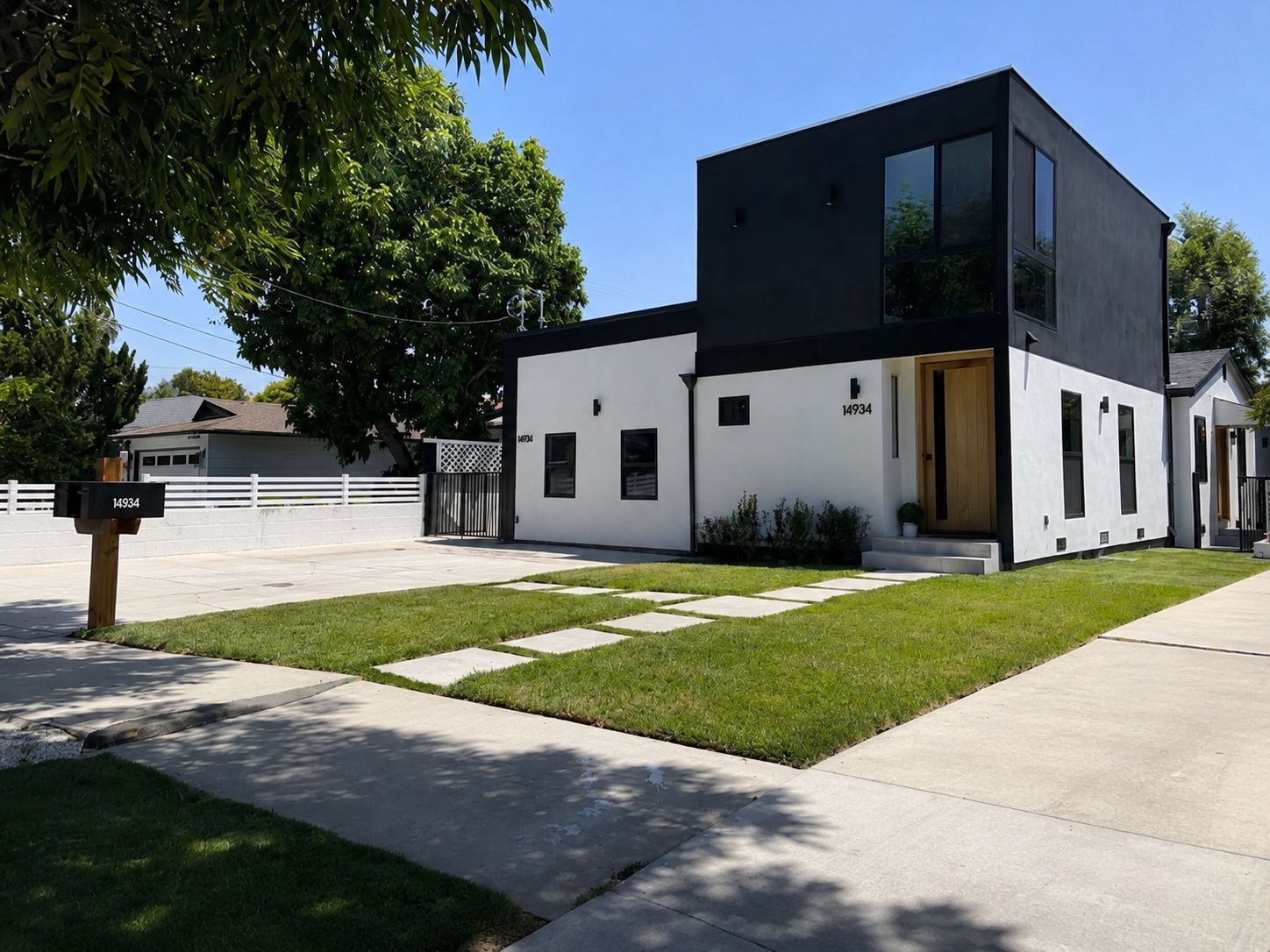 Full home remodel Porter Ranch CA front view