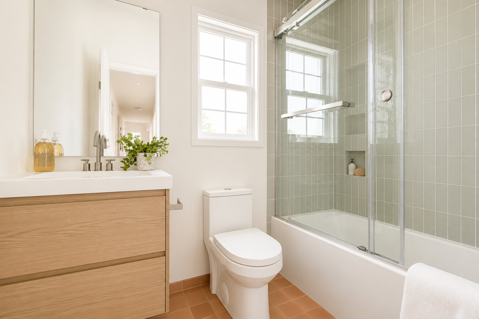 Bathroom remodel West Hills CA