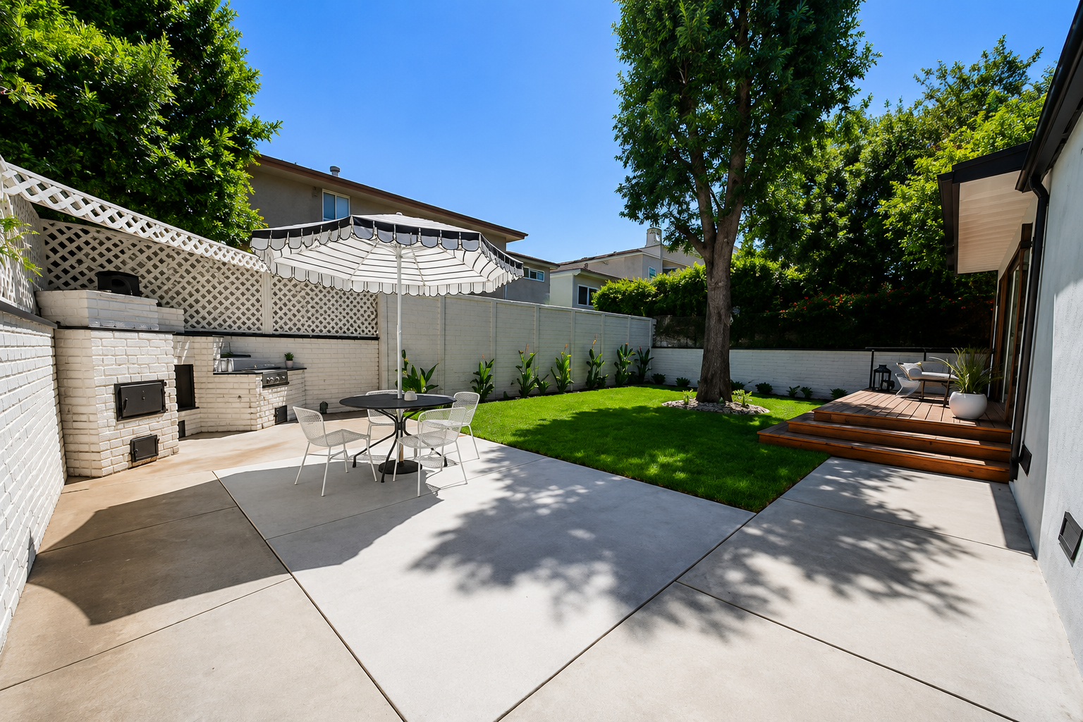 Backyard remodel Porter Ranch