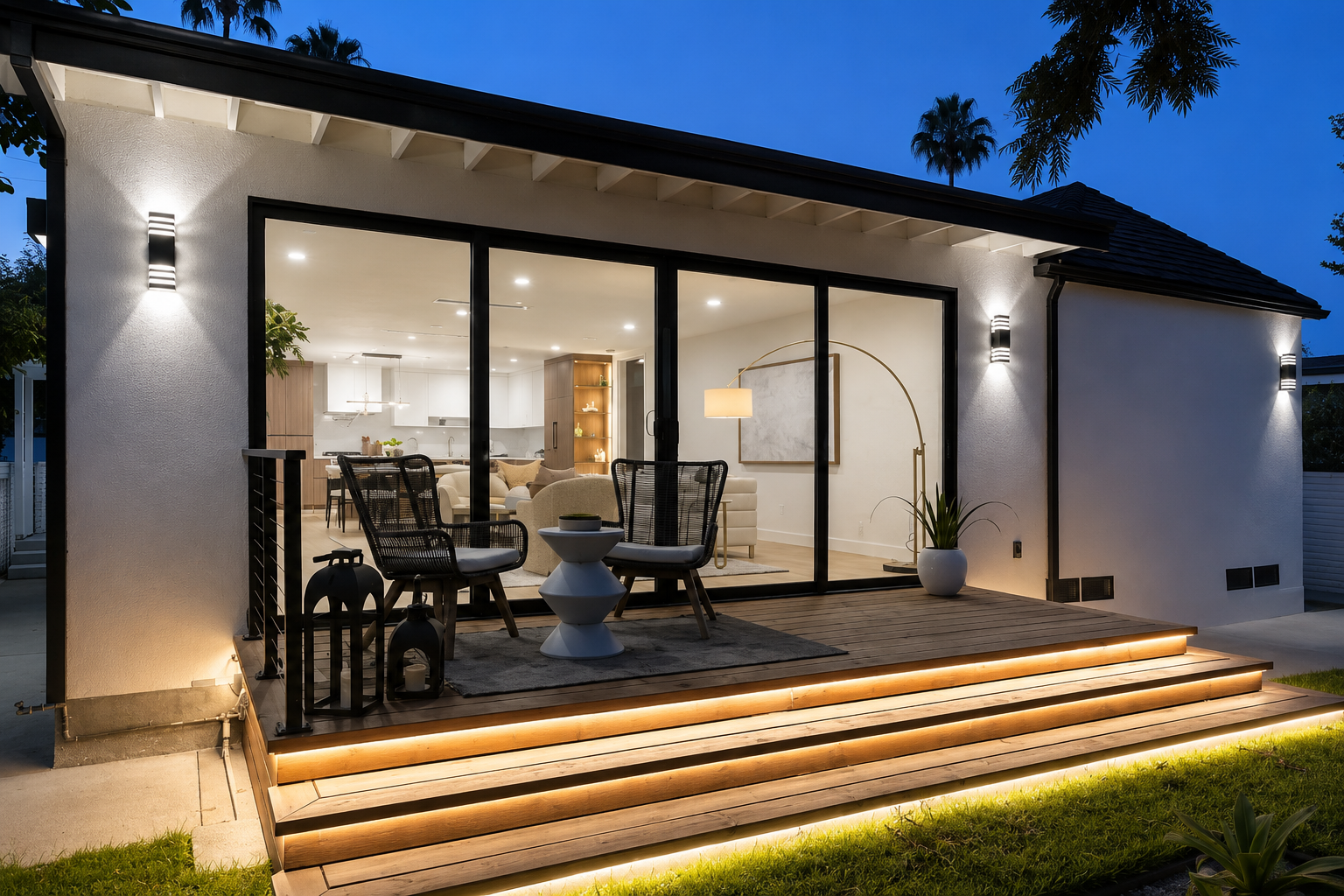 Backyard renovation Porter Ranch CA