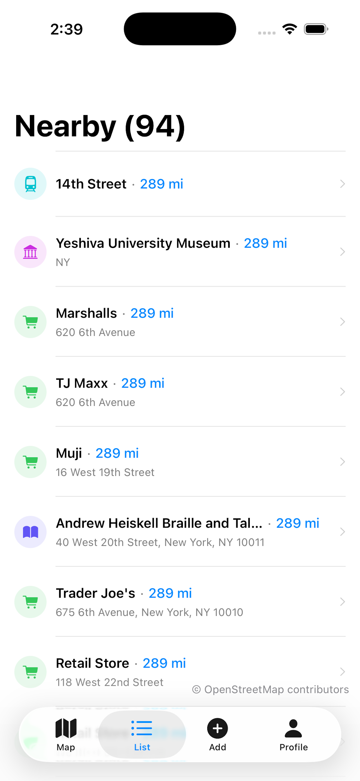 PortaDash Go Now emergency screen