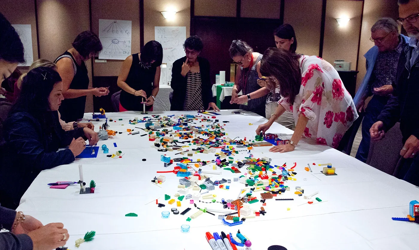 LEGO SERIOUS PLAY process overview image