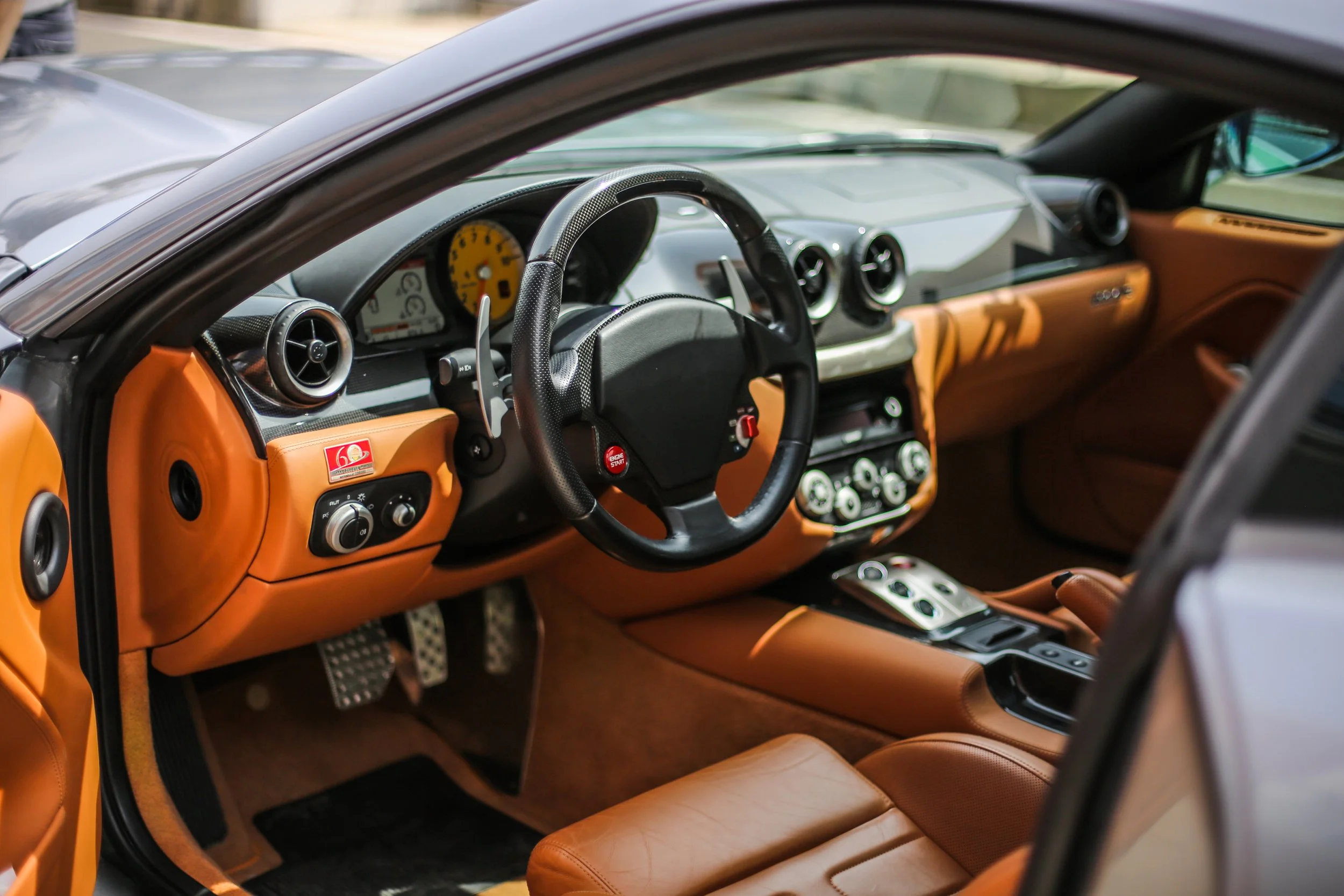 Car interior detail