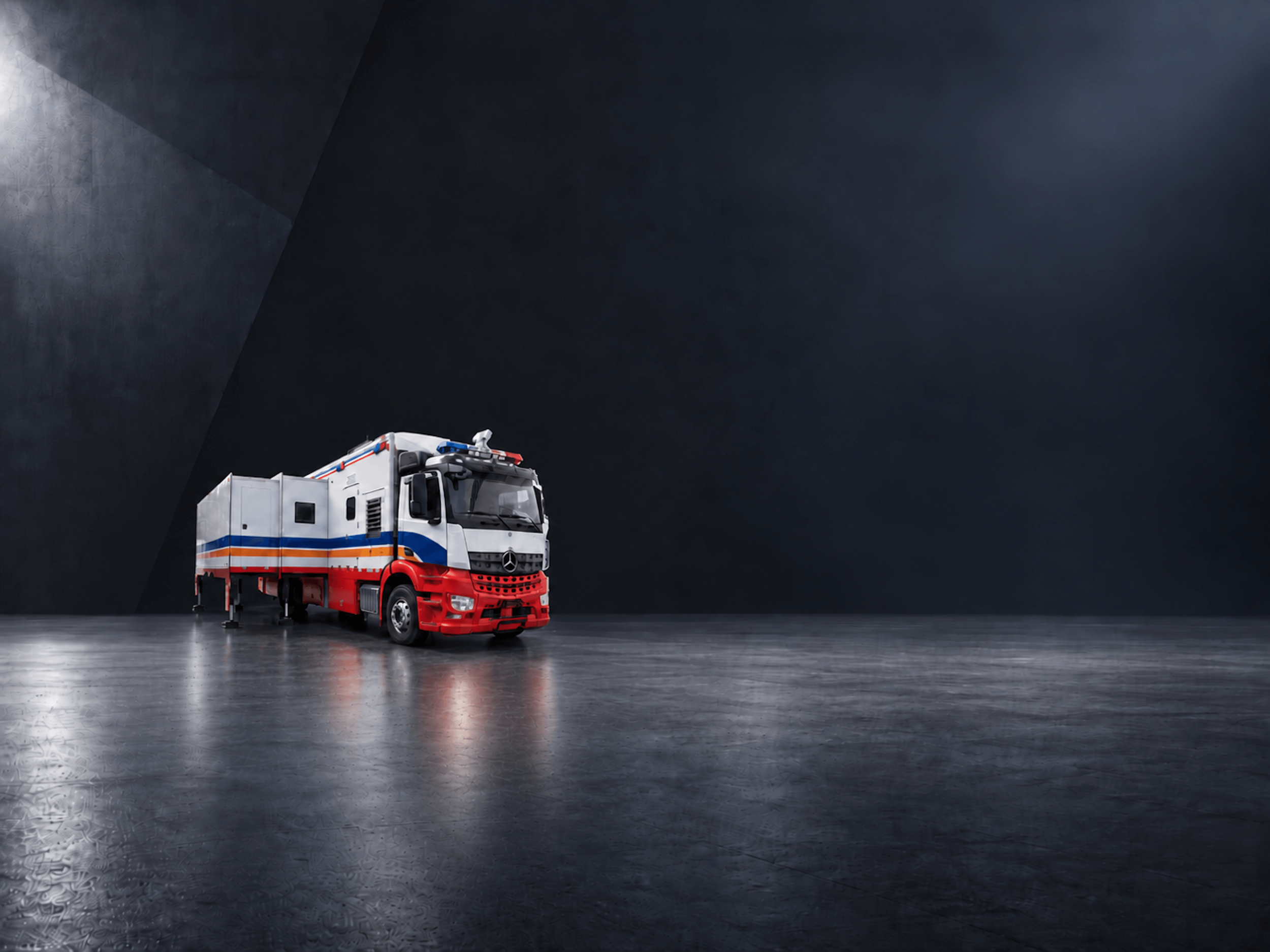 Dima mobile command and communication vehicle