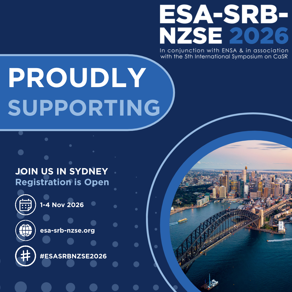 Supporting ESA-SRB-NZSE 2026 graphic