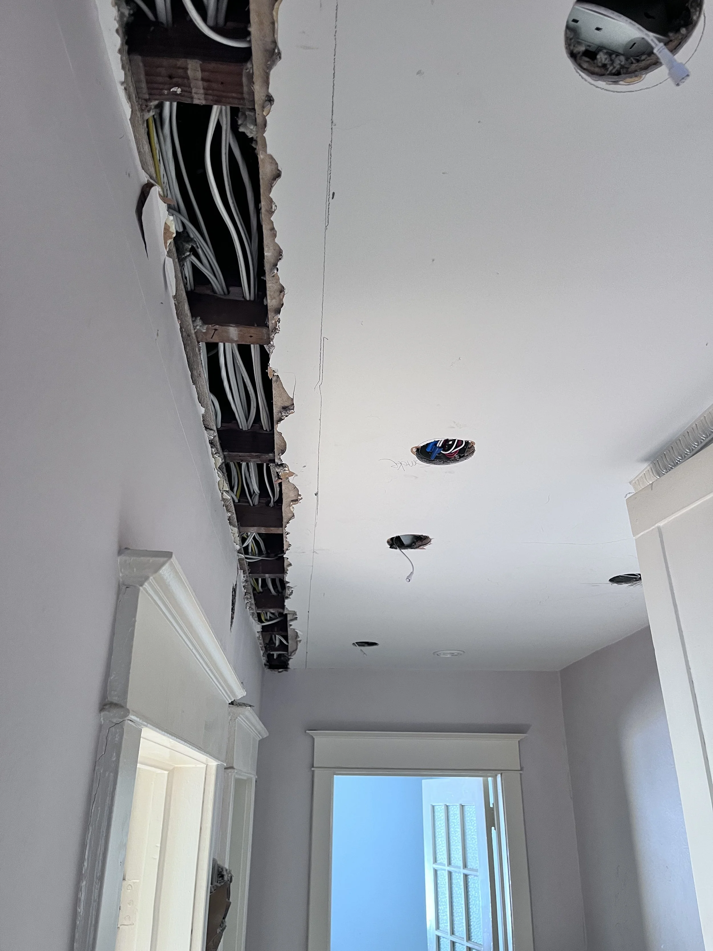 Ceramic knob insulators — Little Italy attic