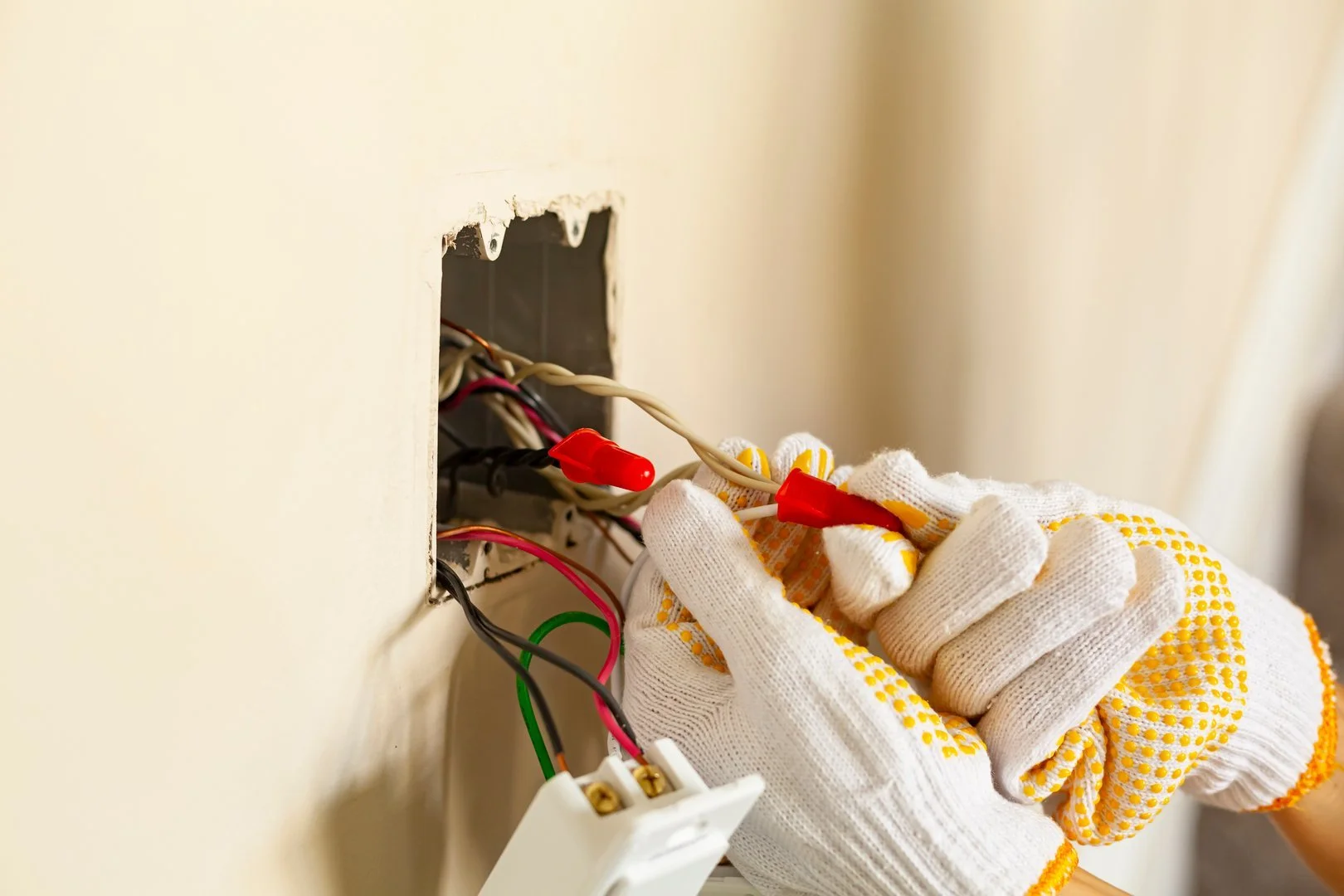 Electrical work outlet