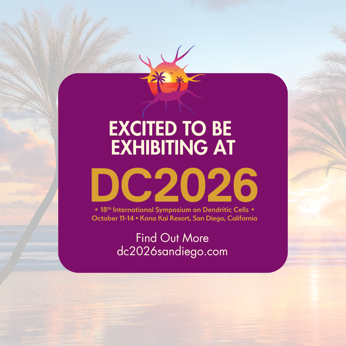 We're Exhibiting at DC2026 Social Tile