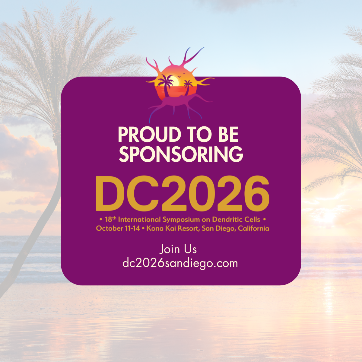 Proud to be Sponsoring DC2026 Social Tile