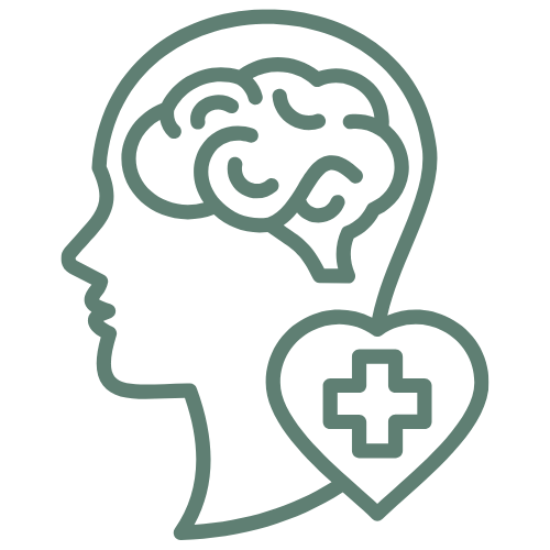 Mental health evaluations icon