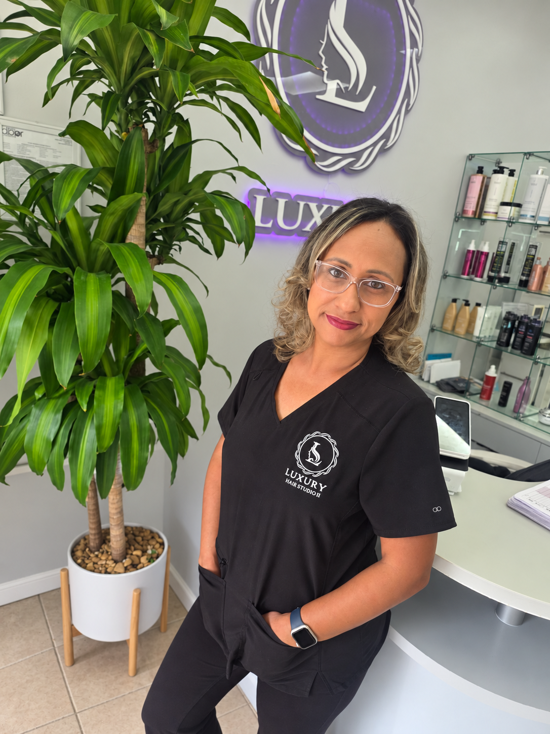 Michele Cauvin, Hair Stylist at Luxury Hair Studio II