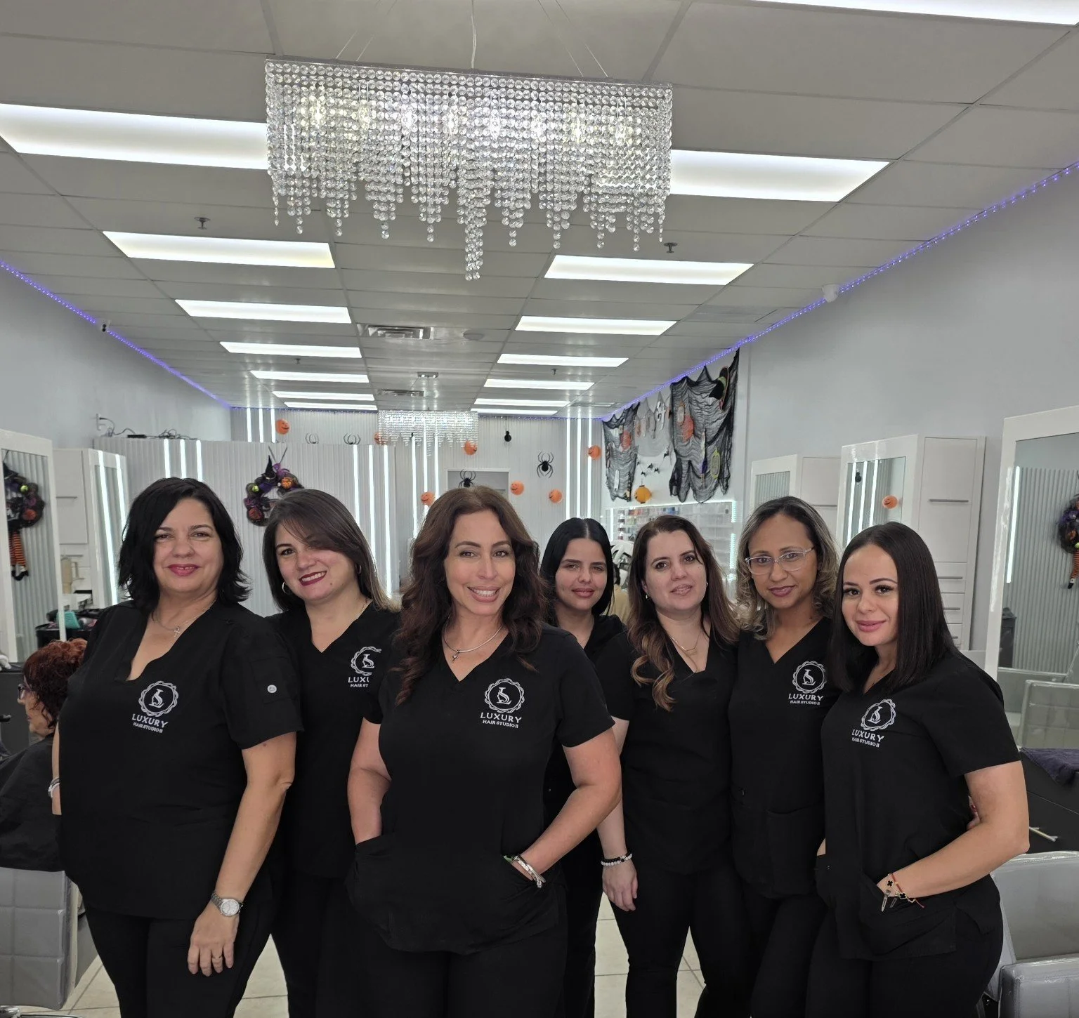 The Luxury Hair Studio II team at our Miramar salon