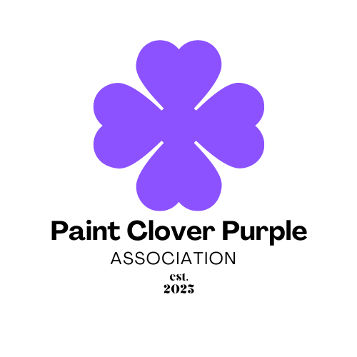Paint Clover Purple