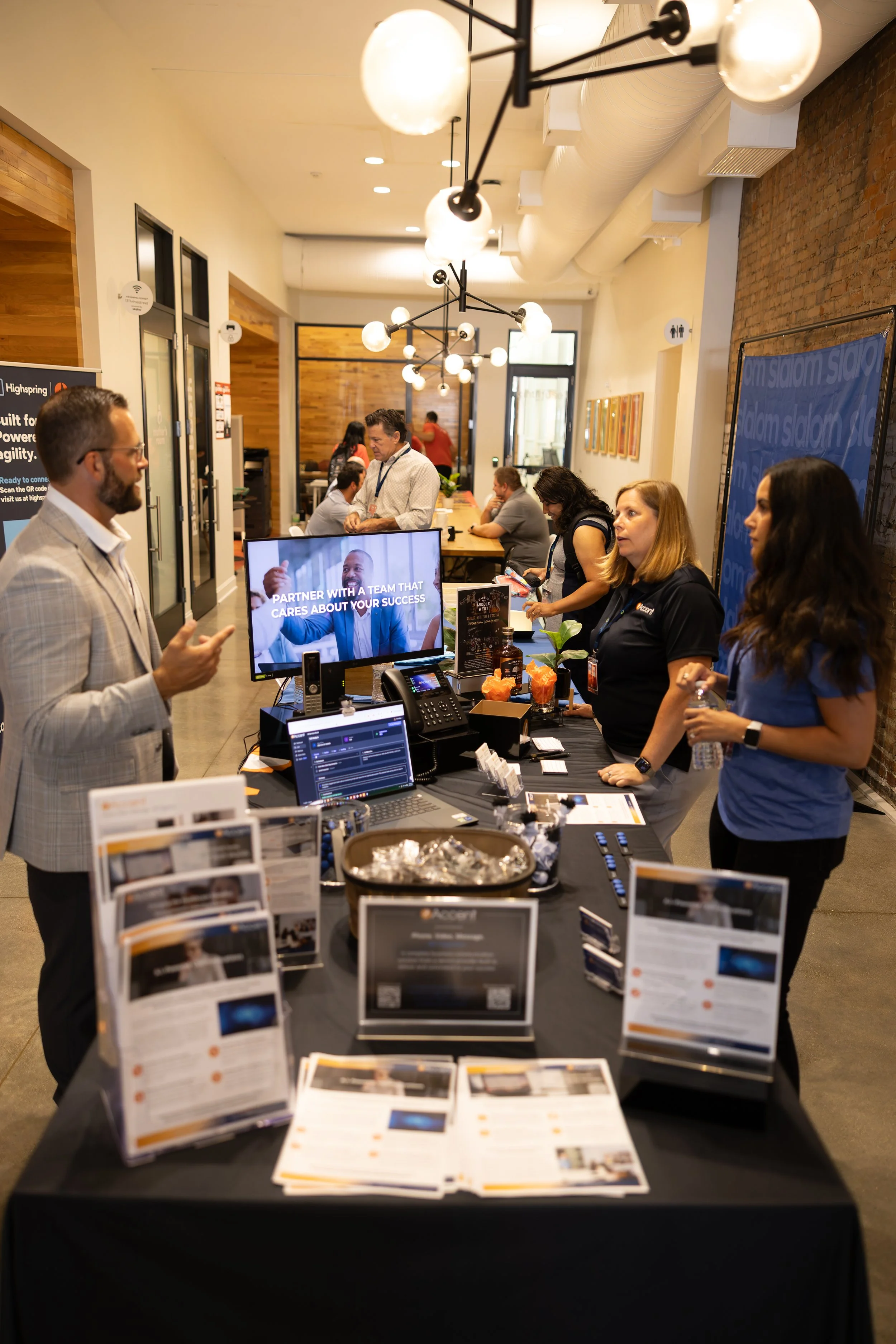 Sponsor activation at Cincinnati AI Week