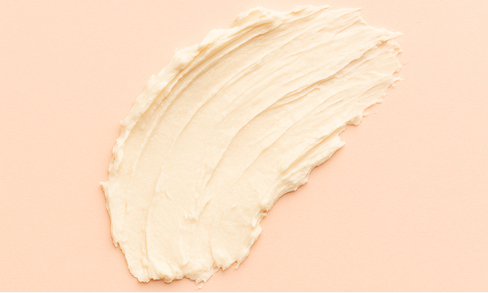 Whipped body butter texture