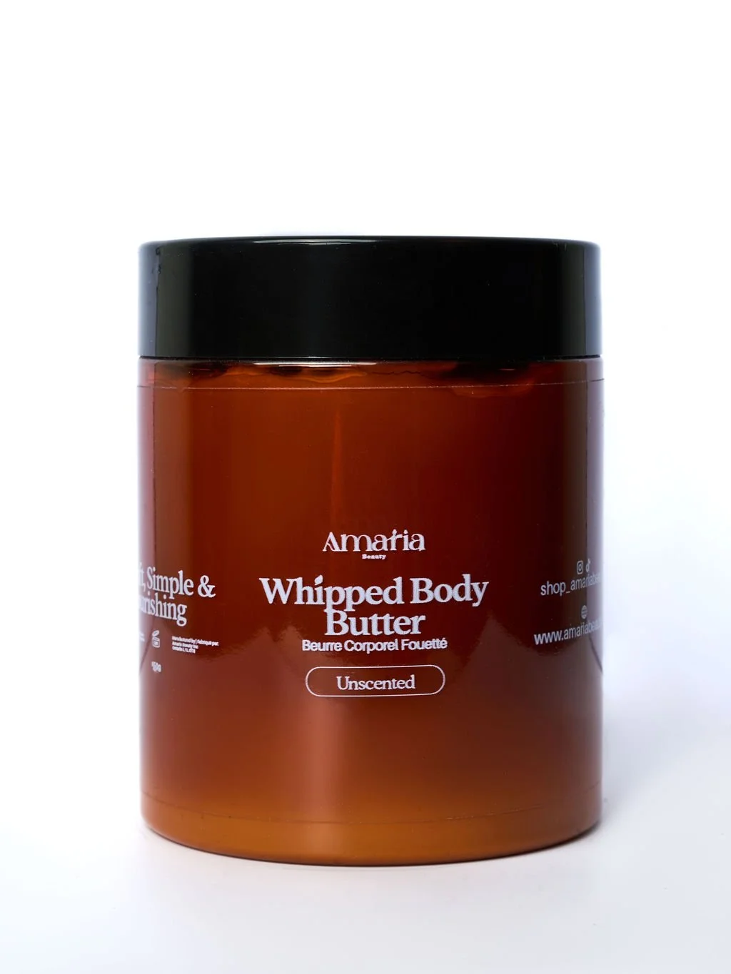 Amaria Unscented whipped body butter