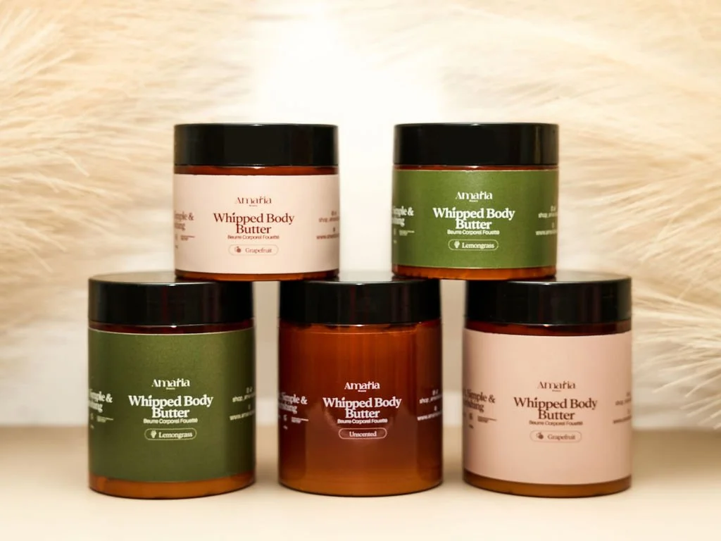 Amaria whipped body butter collection