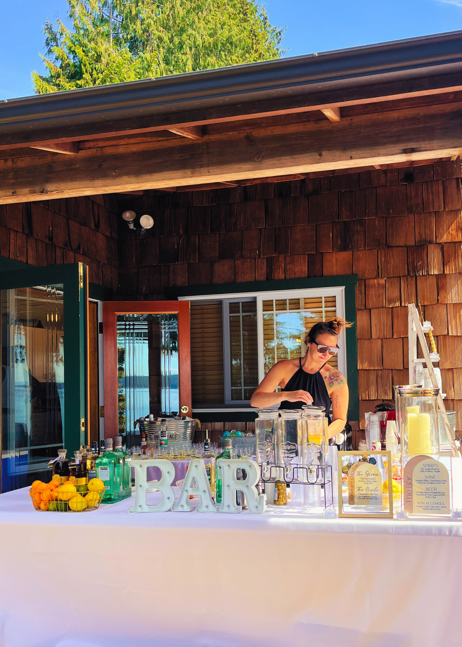 Bartender at the Bar