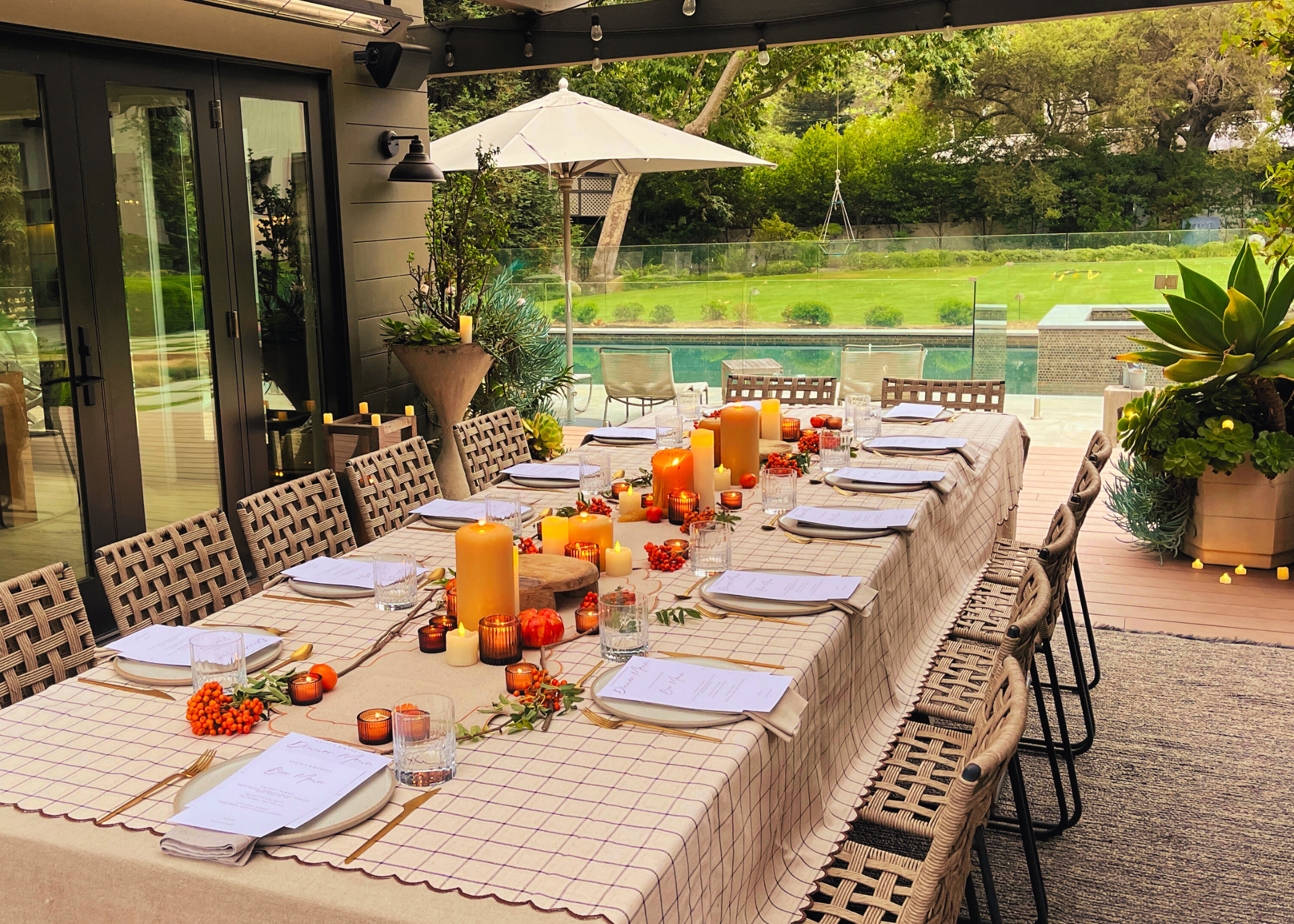 Evening Dinner, Private Residence