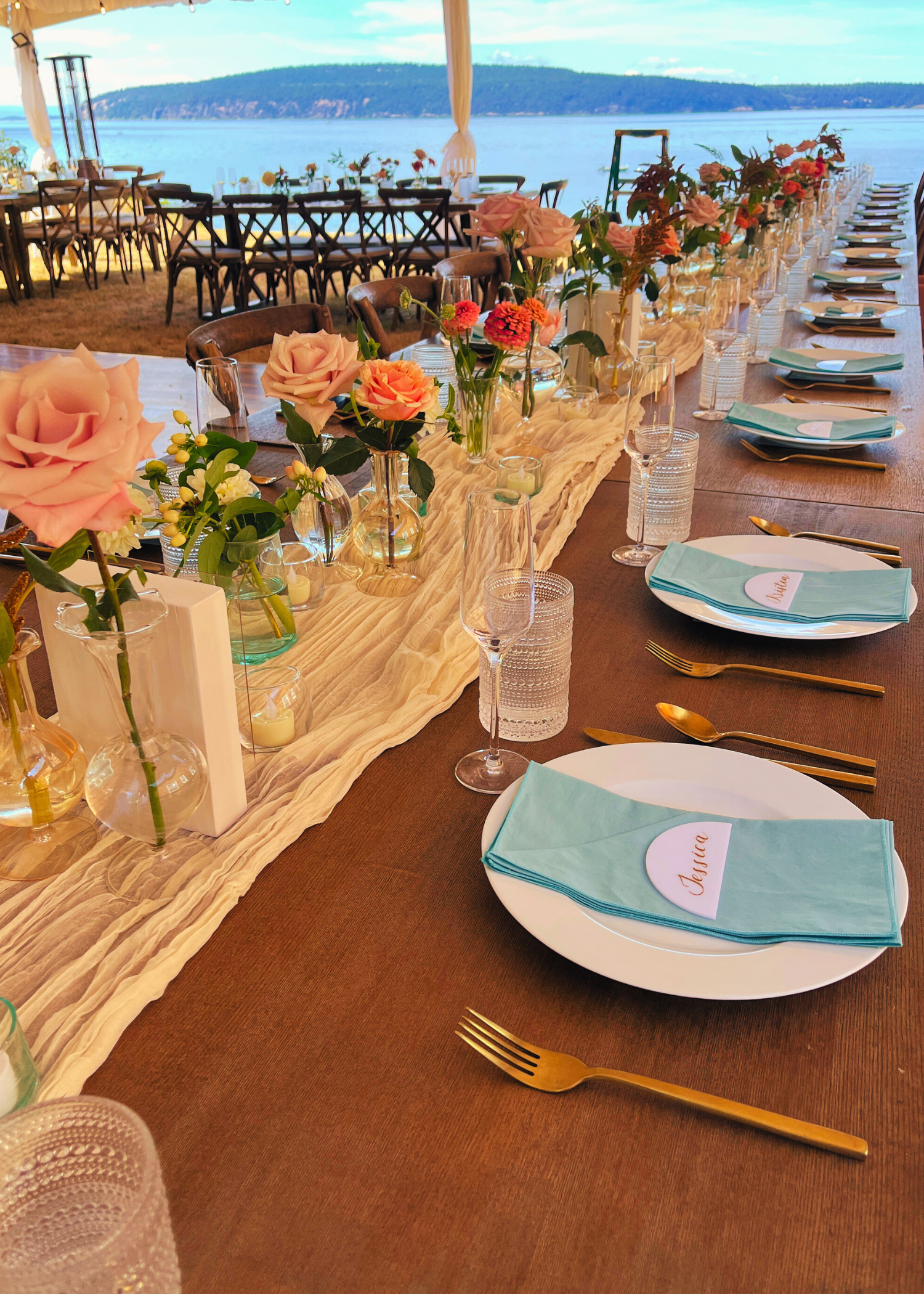Waterfront Tablescape