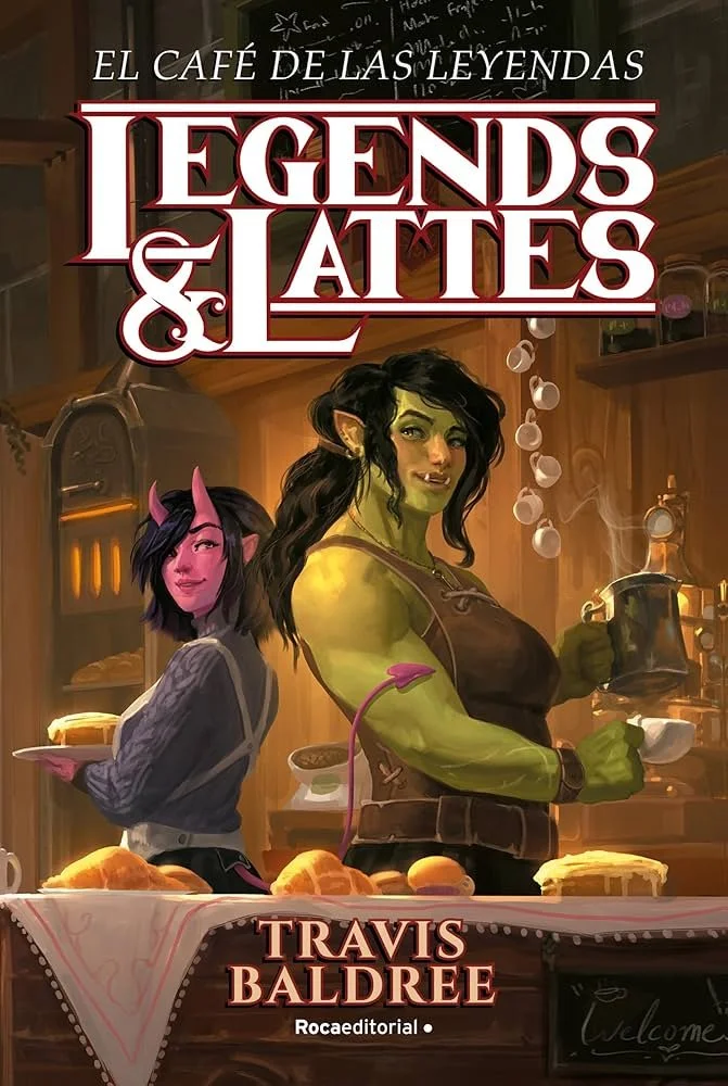 Portada de El Café de las Leyendas (Travis Baldree)