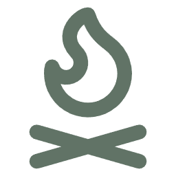 Outdoor relaxation icon