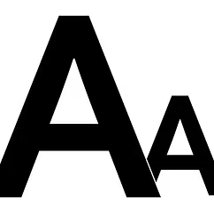 capital letter A