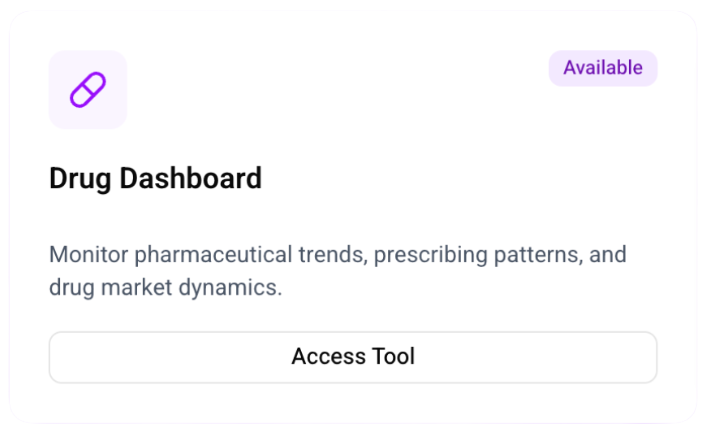 Drug Dashboard