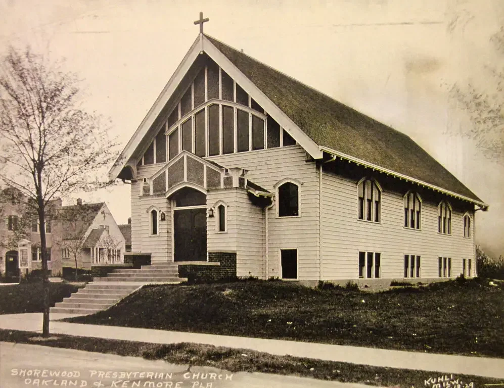 Shorewood Presbyterian Church at Oakland and Kenmore