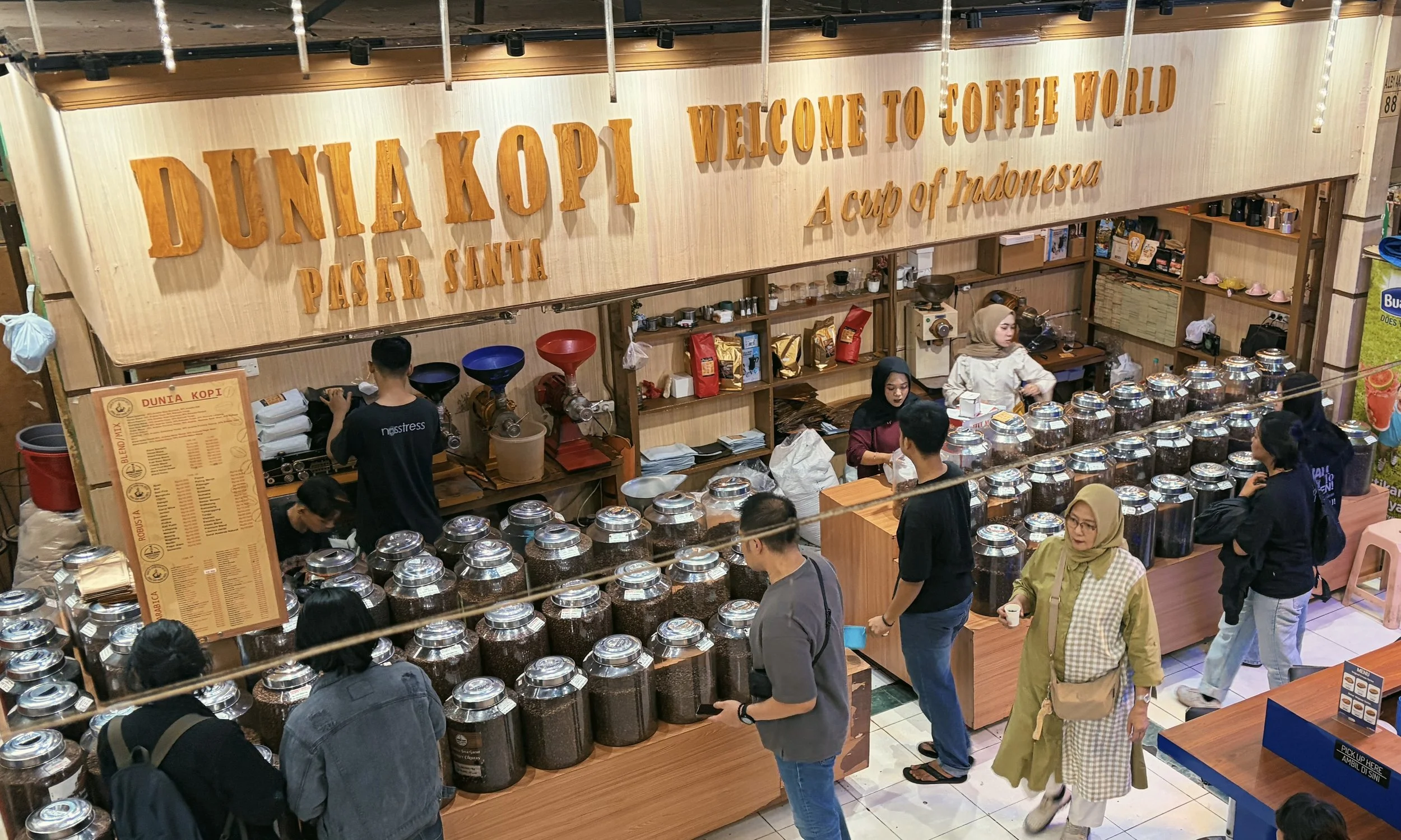Dunia Kopi — Pasar Santa