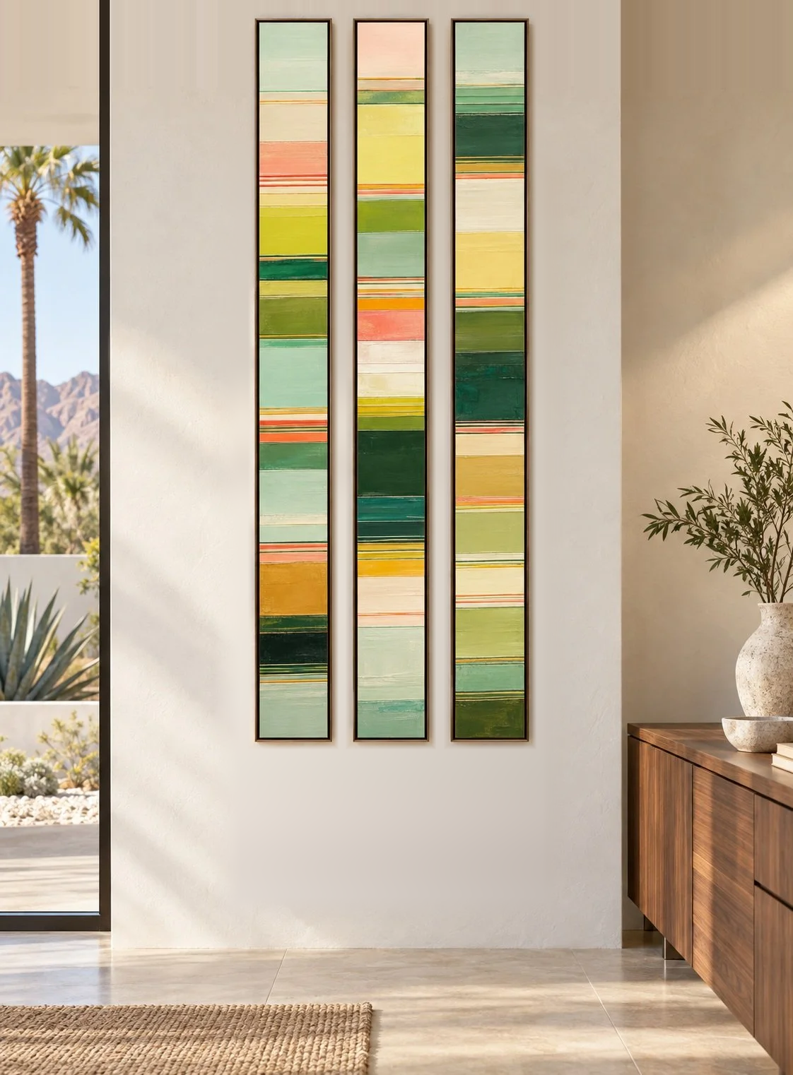 Desert in a room · Digital visualization