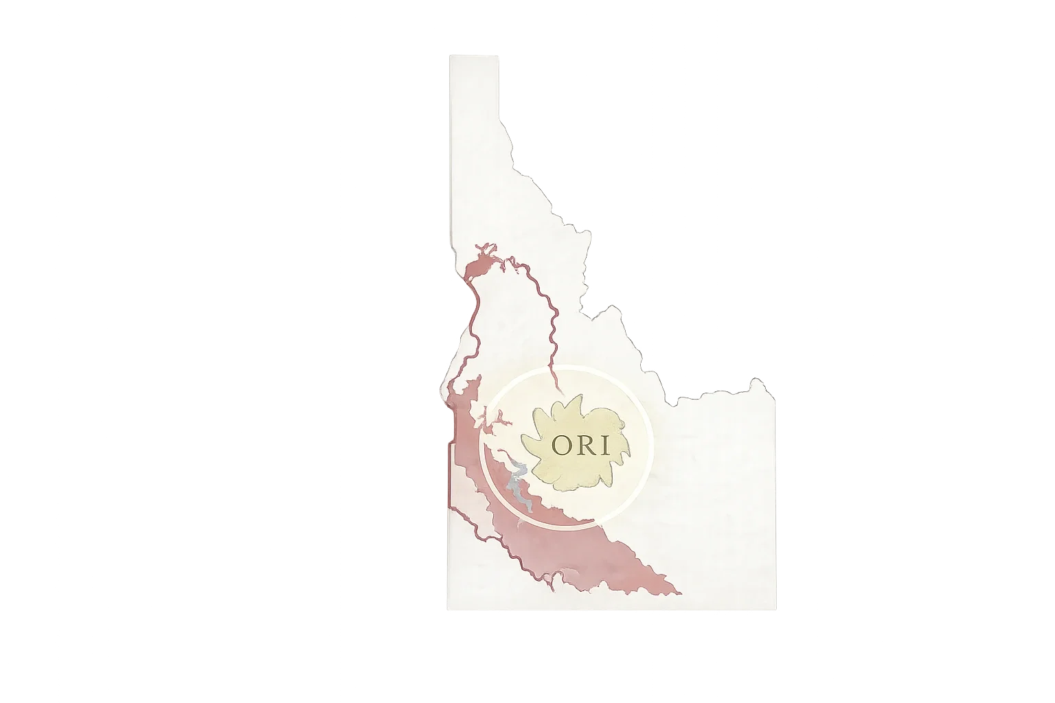 Idaho wine regions map — Snake River Valley AVA