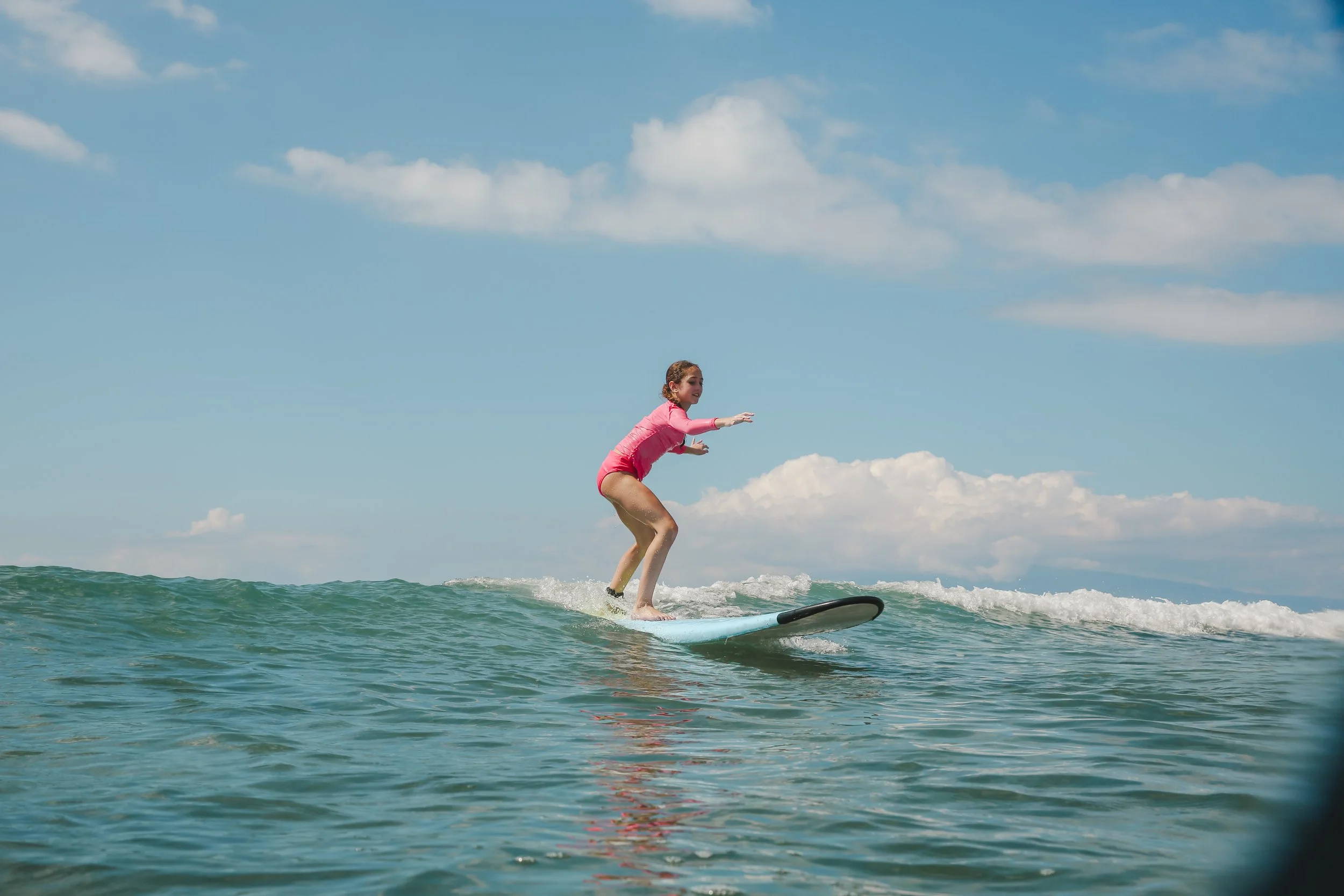 Makai Surf Club beginner surf lesson