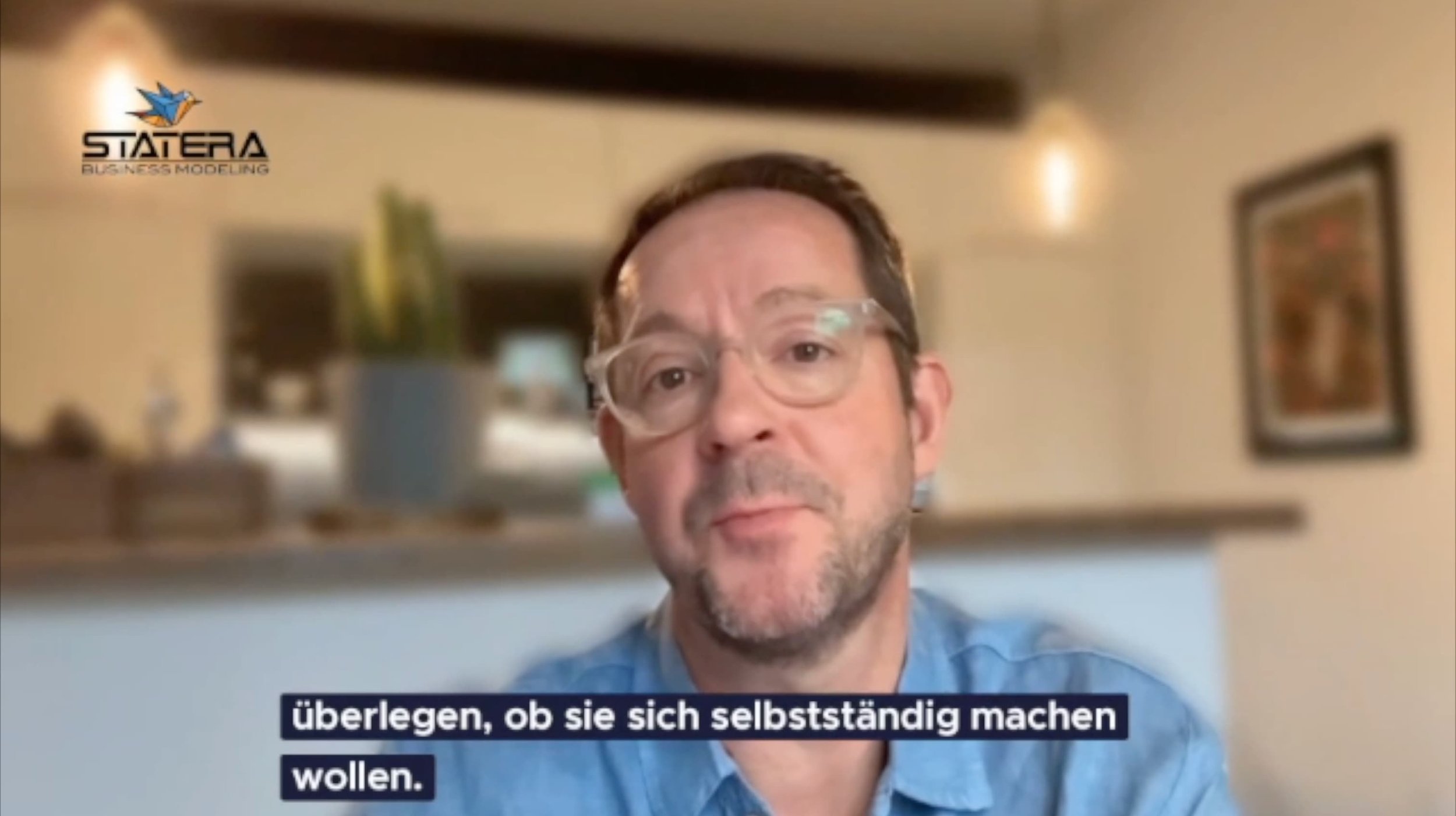 Vorher: Ingo Rakemann vor dem Selbstsichtbar Video Coaching