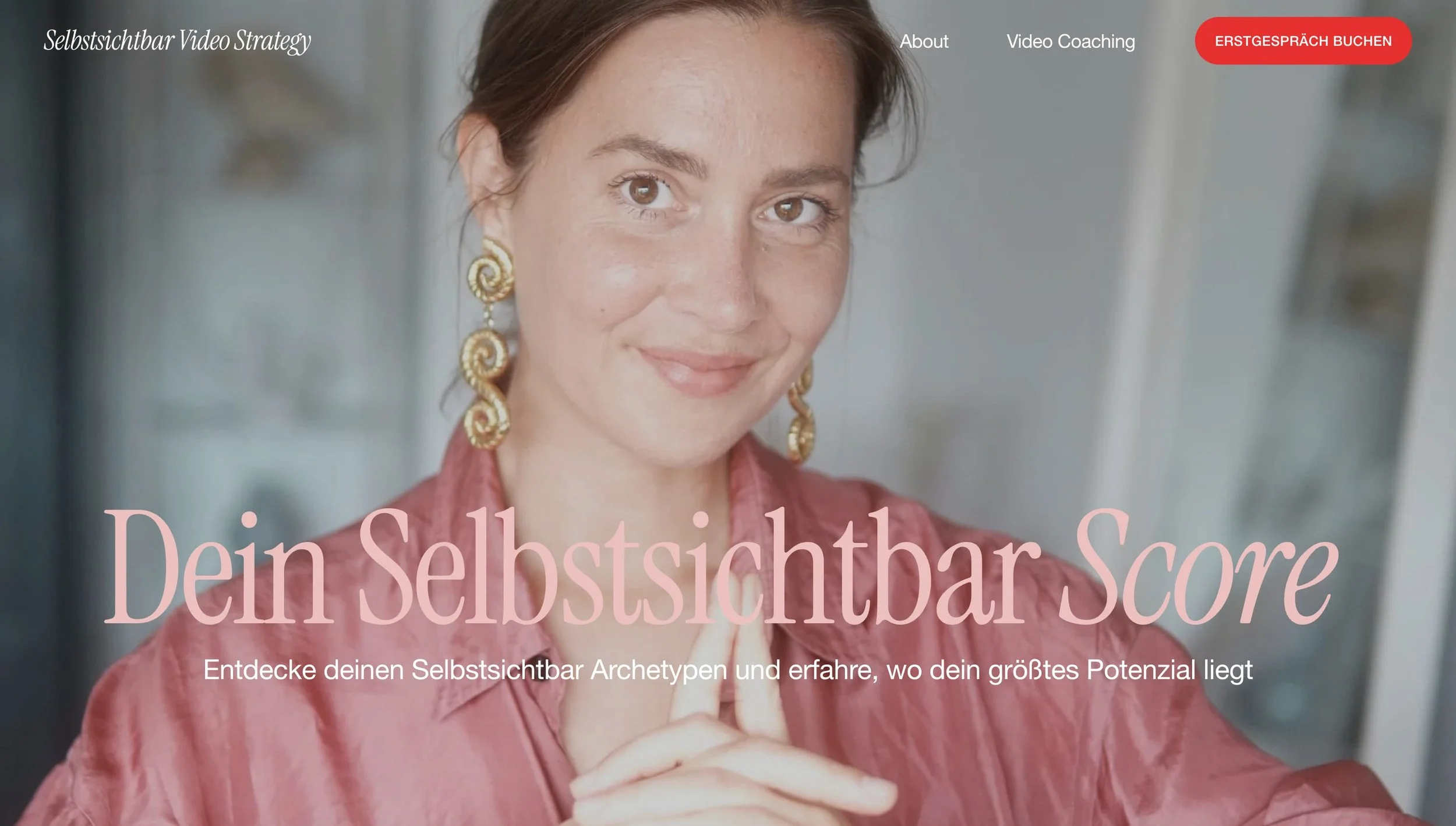 Der Selbstsichtbar Score: Finde heraus, was dich vor der Kamera blockiert
