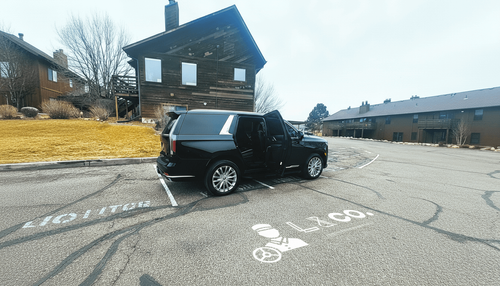 Luxury SUV Door Detail