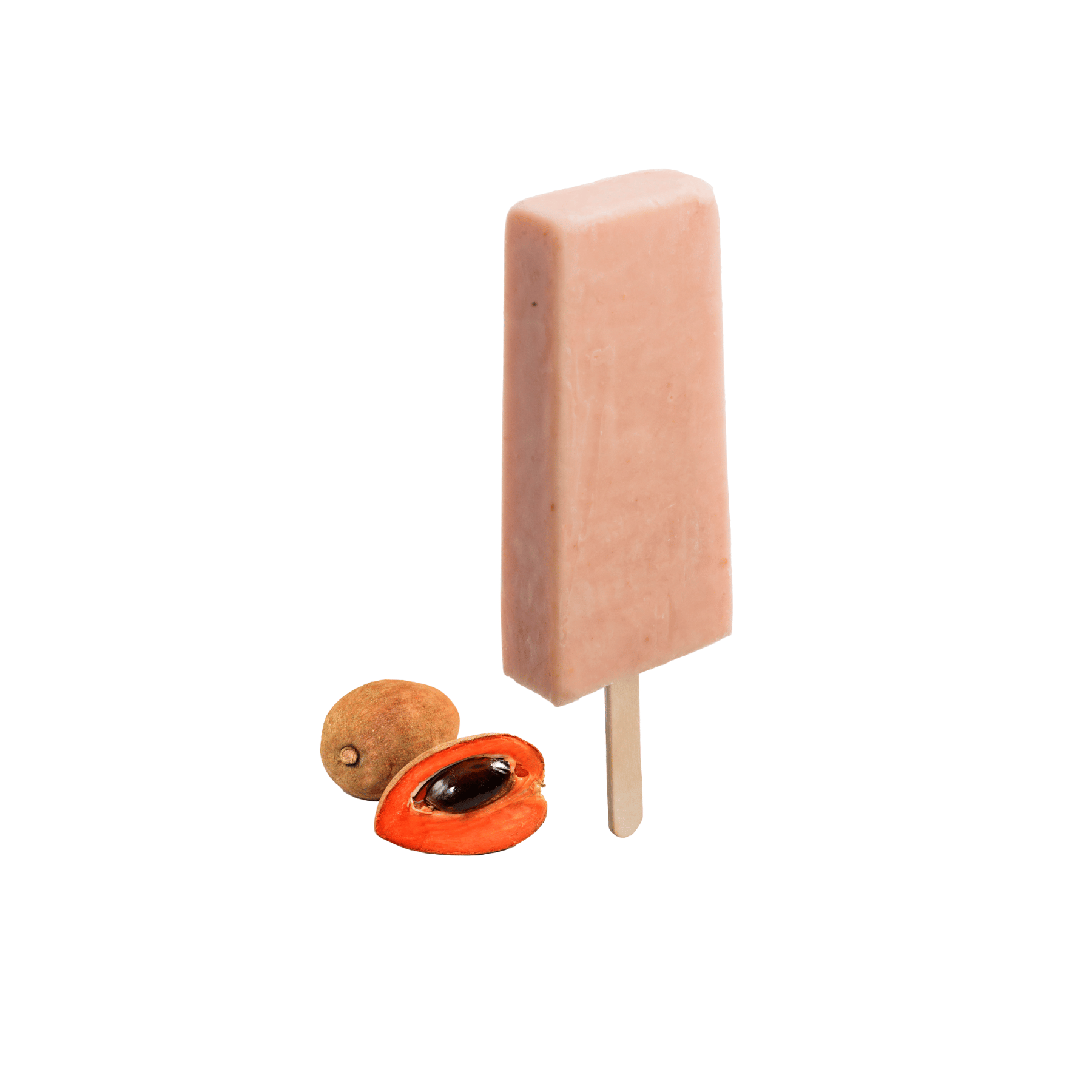 Paleta de leche de mamey