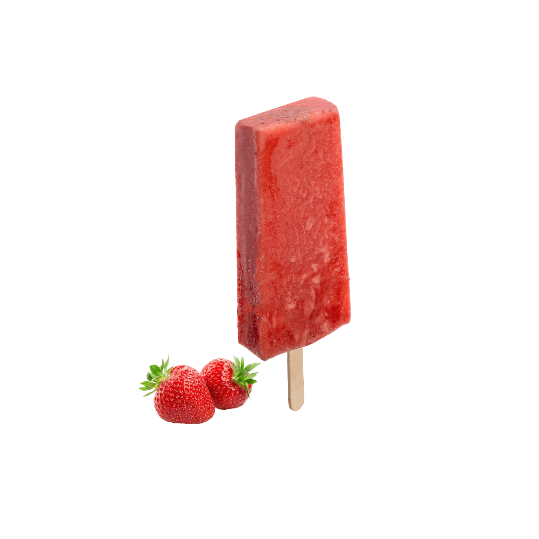 Paleta de agua de fresa