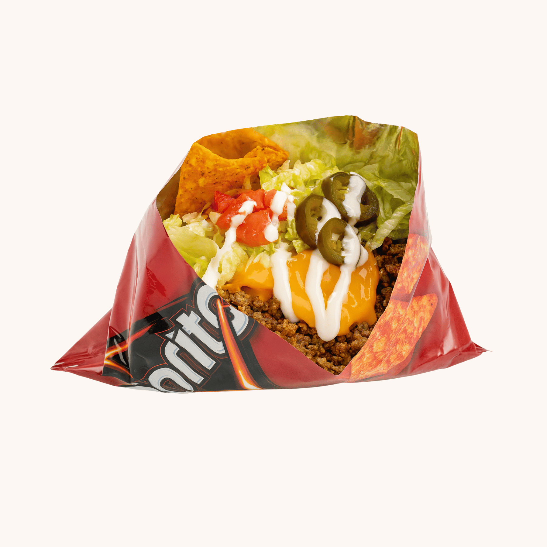 Doritos Walking Taco with toppings