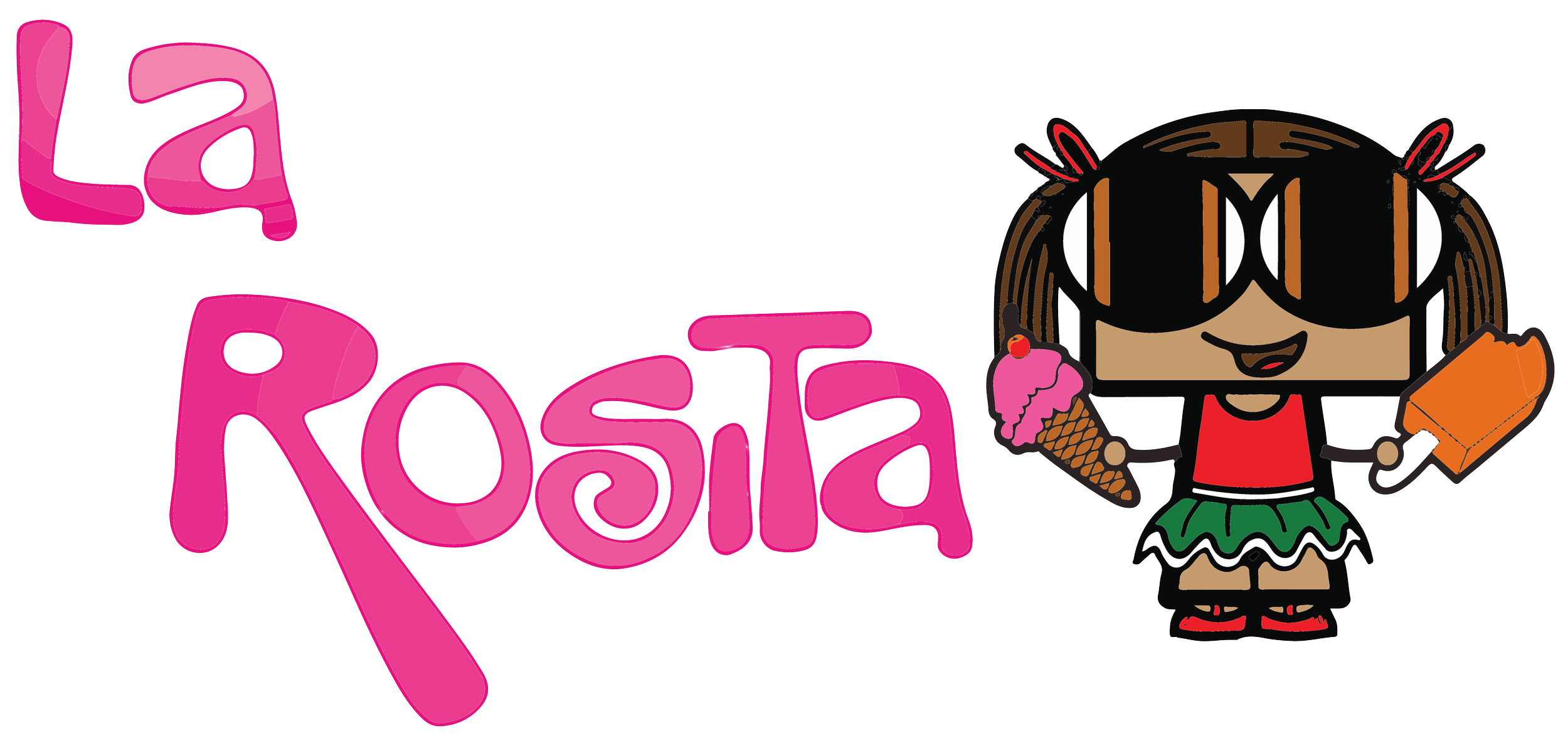La Rosita Ice Cream Shop logo – Mexican paletas and ice cream in South Bend, Indiana