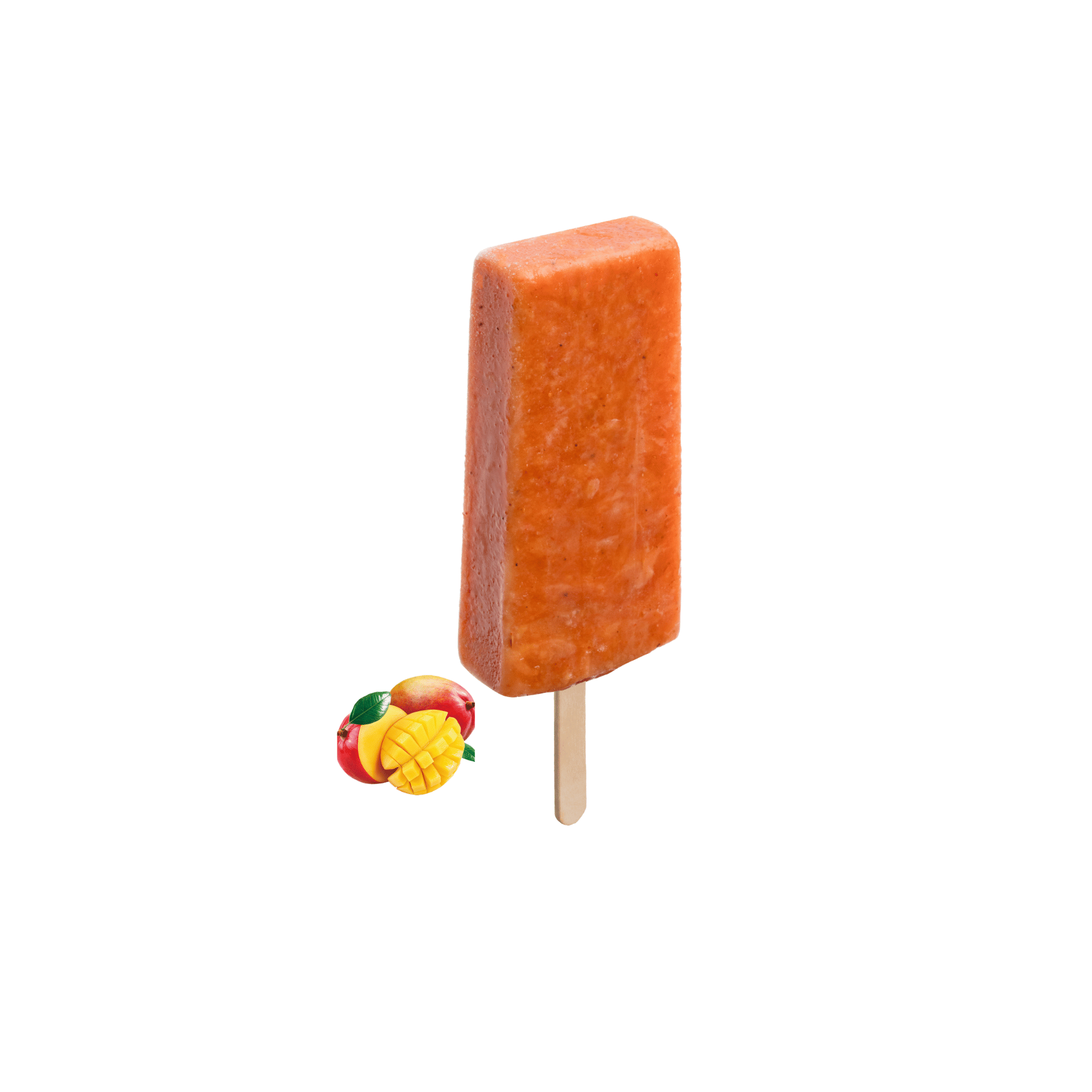 Paleta de agua de mango con chile