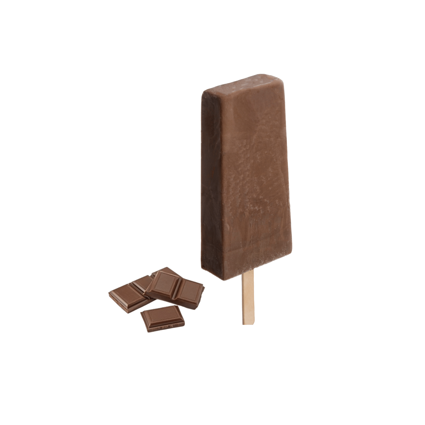 Paleta de leche de chocolate