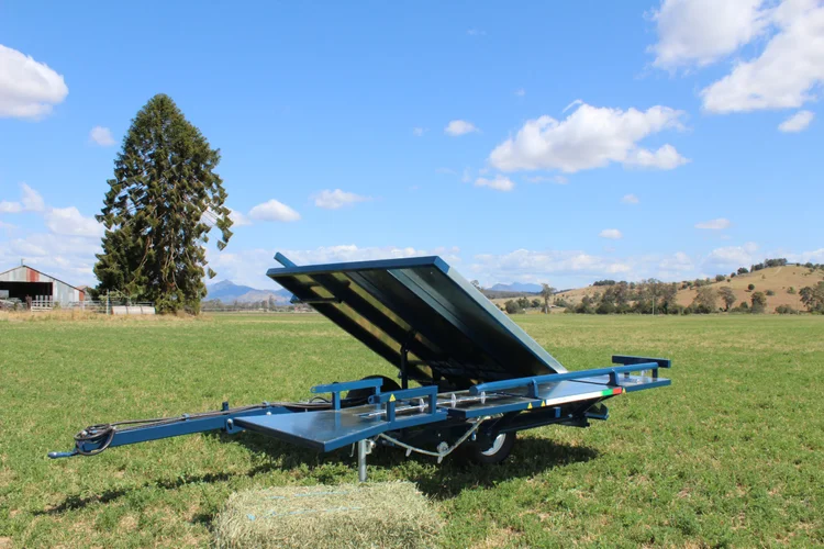 Muller Fabrications 15 Bale Accumulator for Australian hay handling