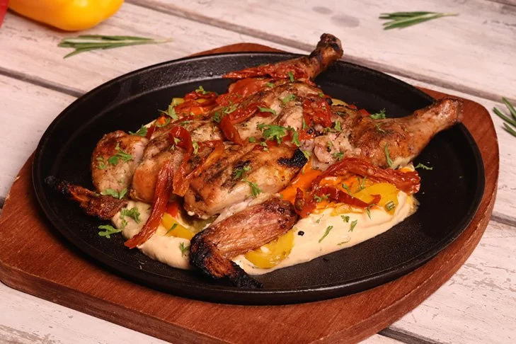 Fire-Grilled Baby Chicken